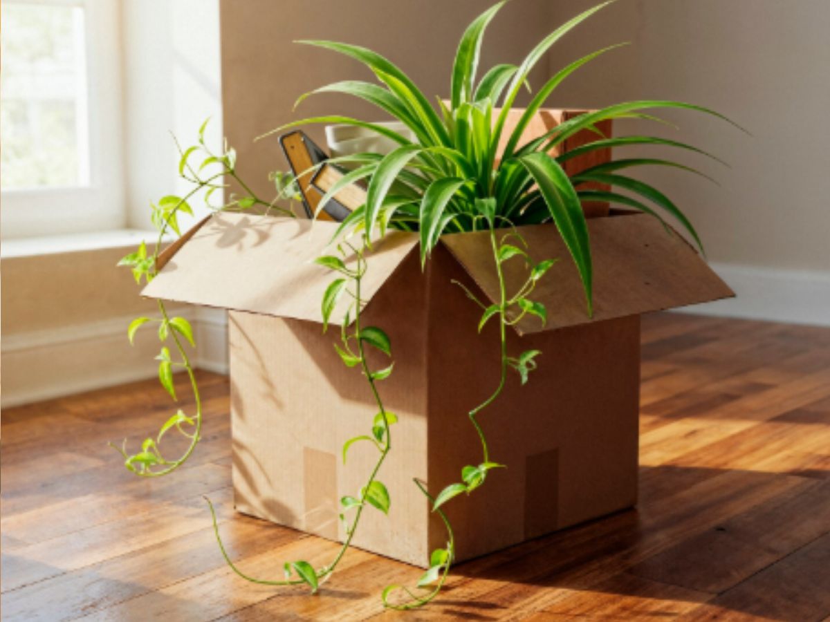 Cómo transportar plantas en una mudanza sin dañarlas